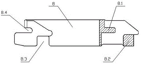 Method for replacing underground pipeline through cracking and inserting method