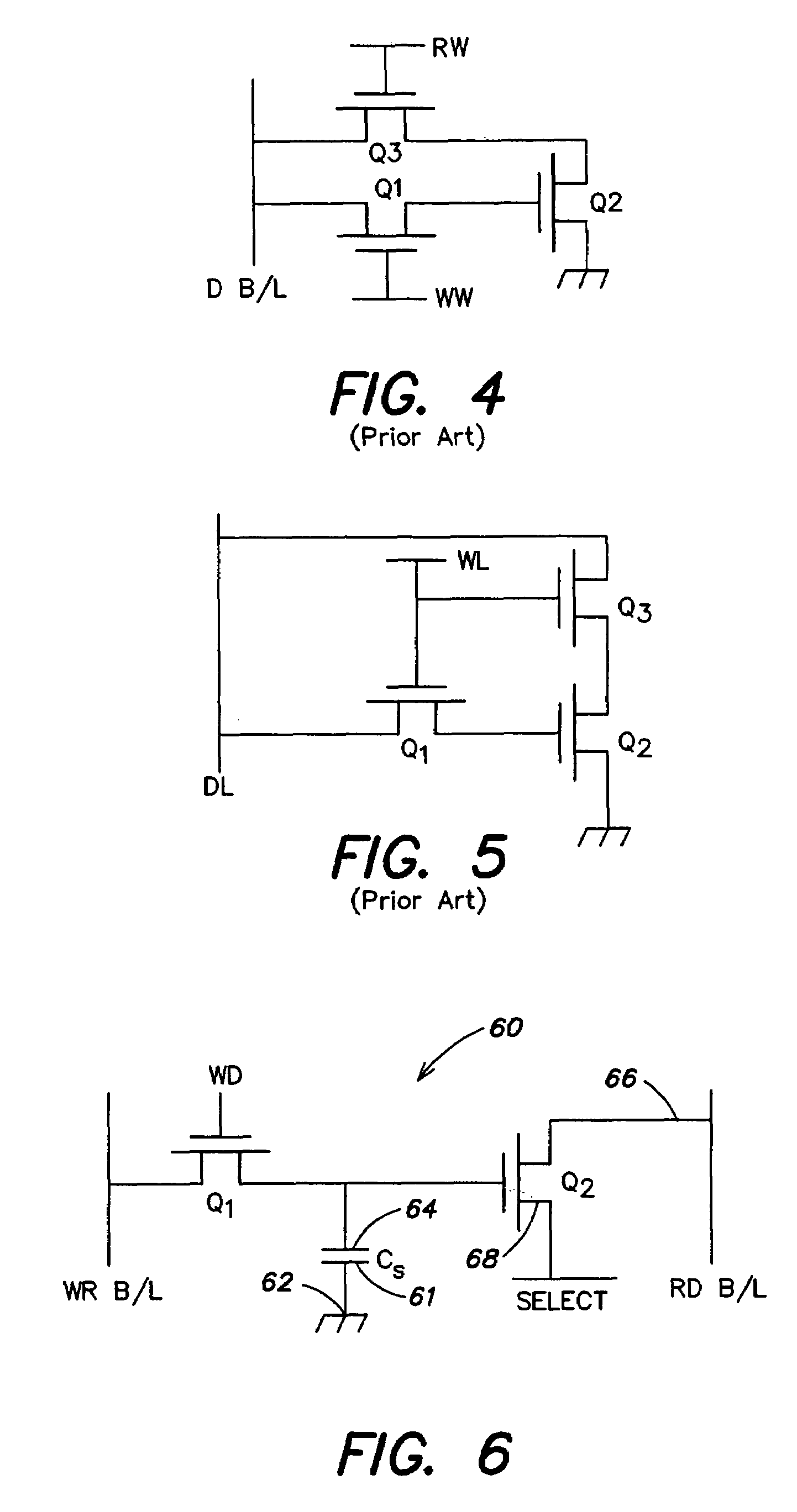 Memory gain cell