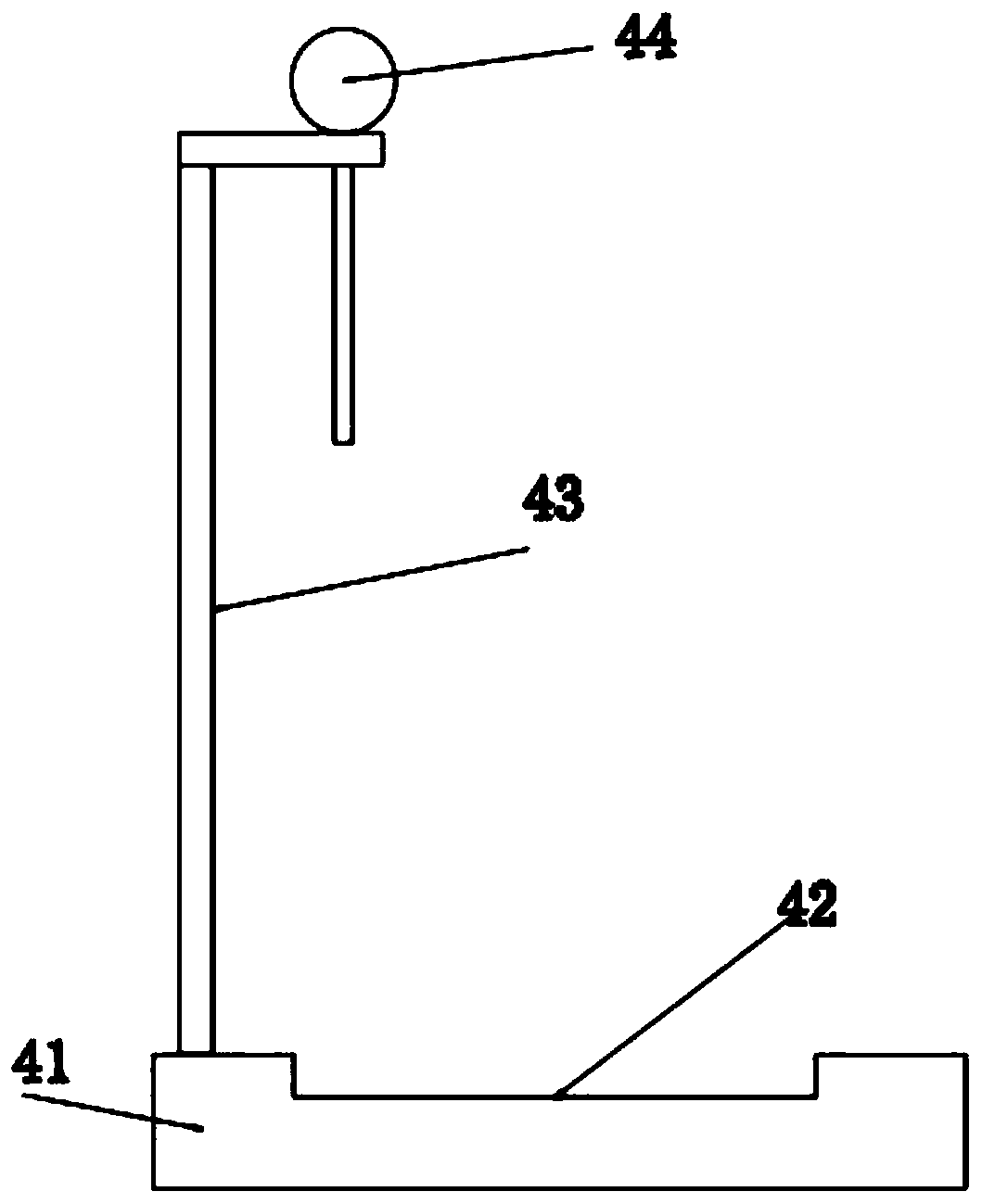 Experiment device for measuring collapsibility of saline soil