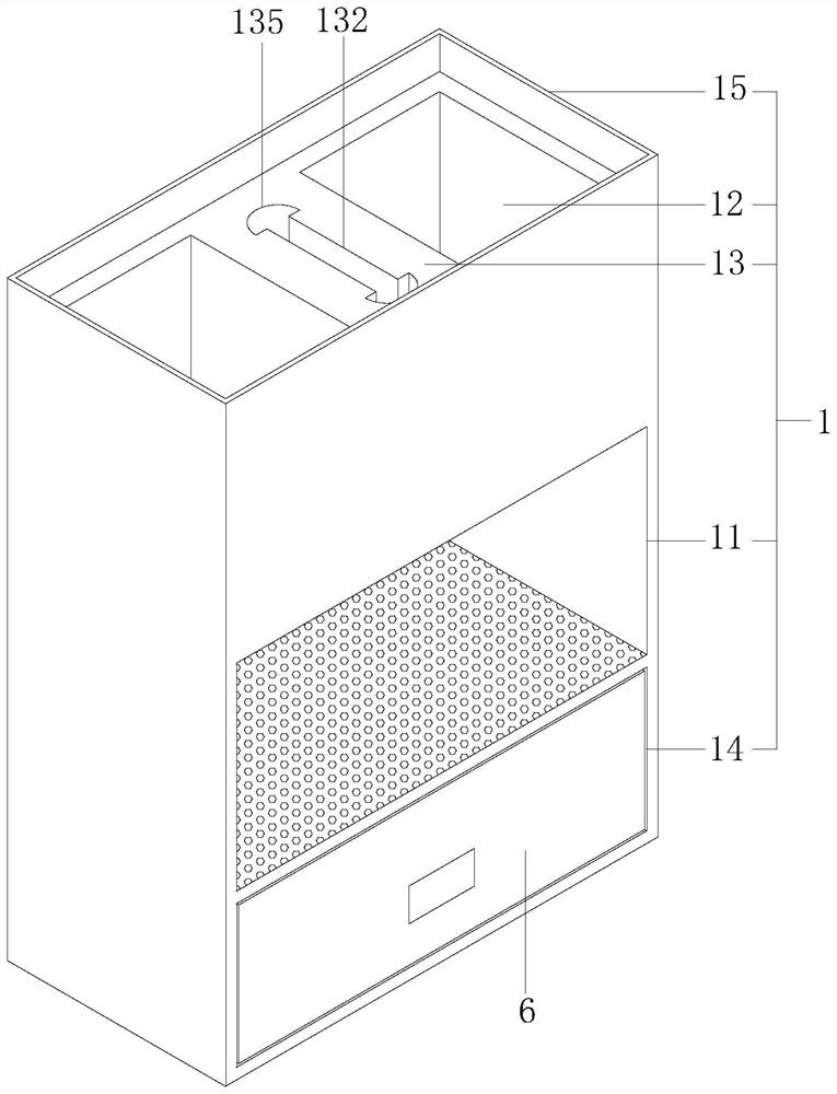 Municipal waste treatment device and use method thereof