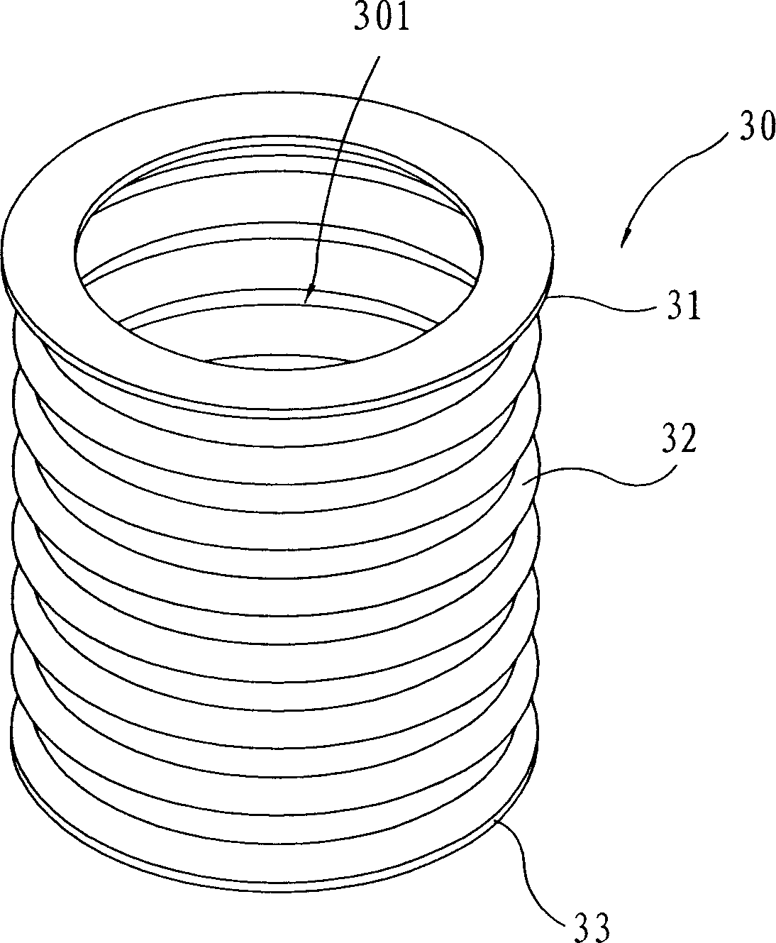 Bag for holding animal's dung, device and wearing article combined with the same