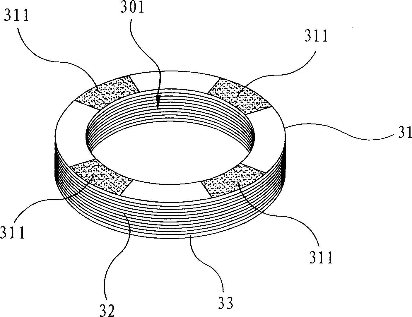 Bag for holding animal's dung, device and wearing article combined with the same