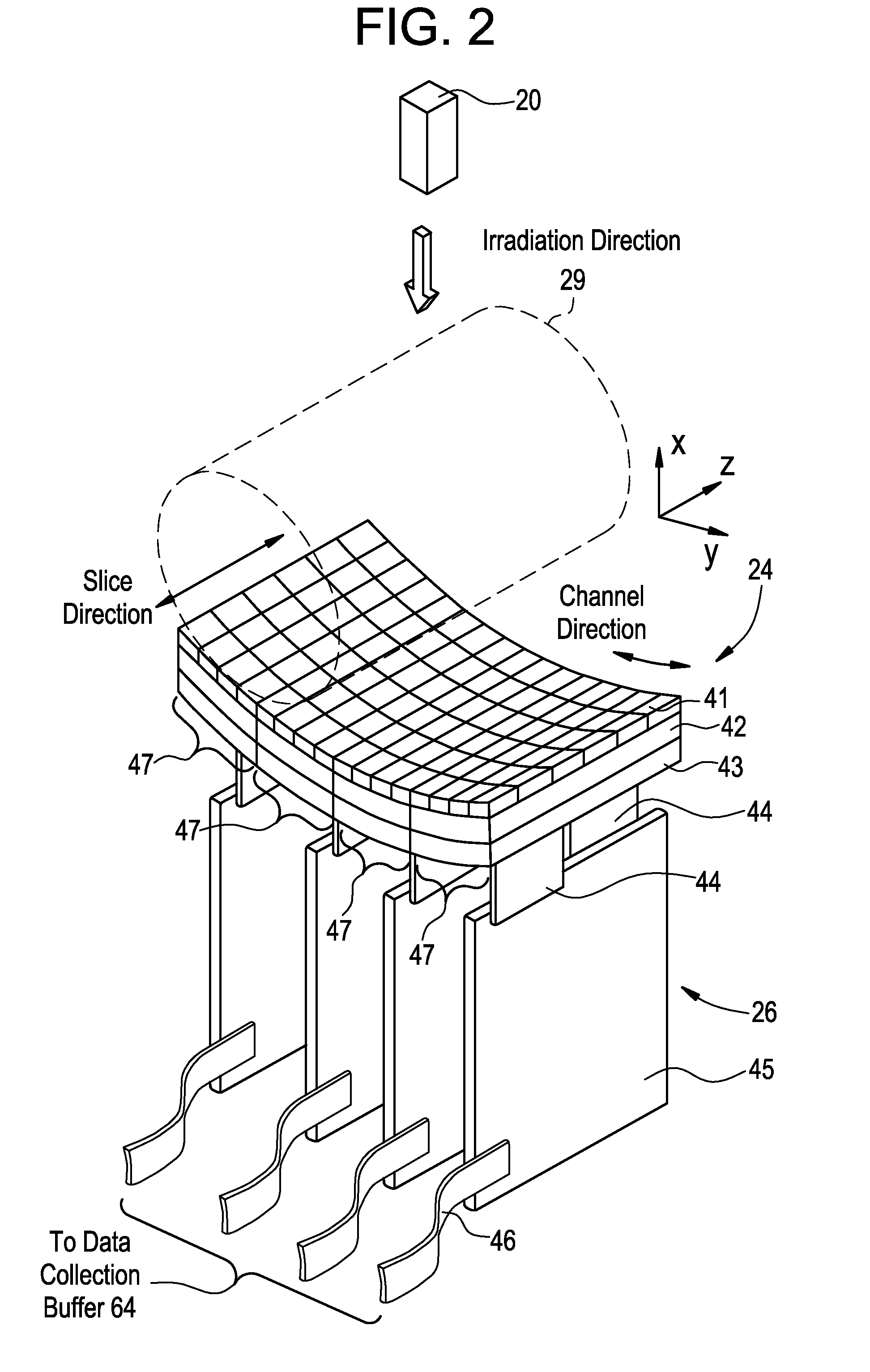 X-ray detector and x-ray ct apparatus