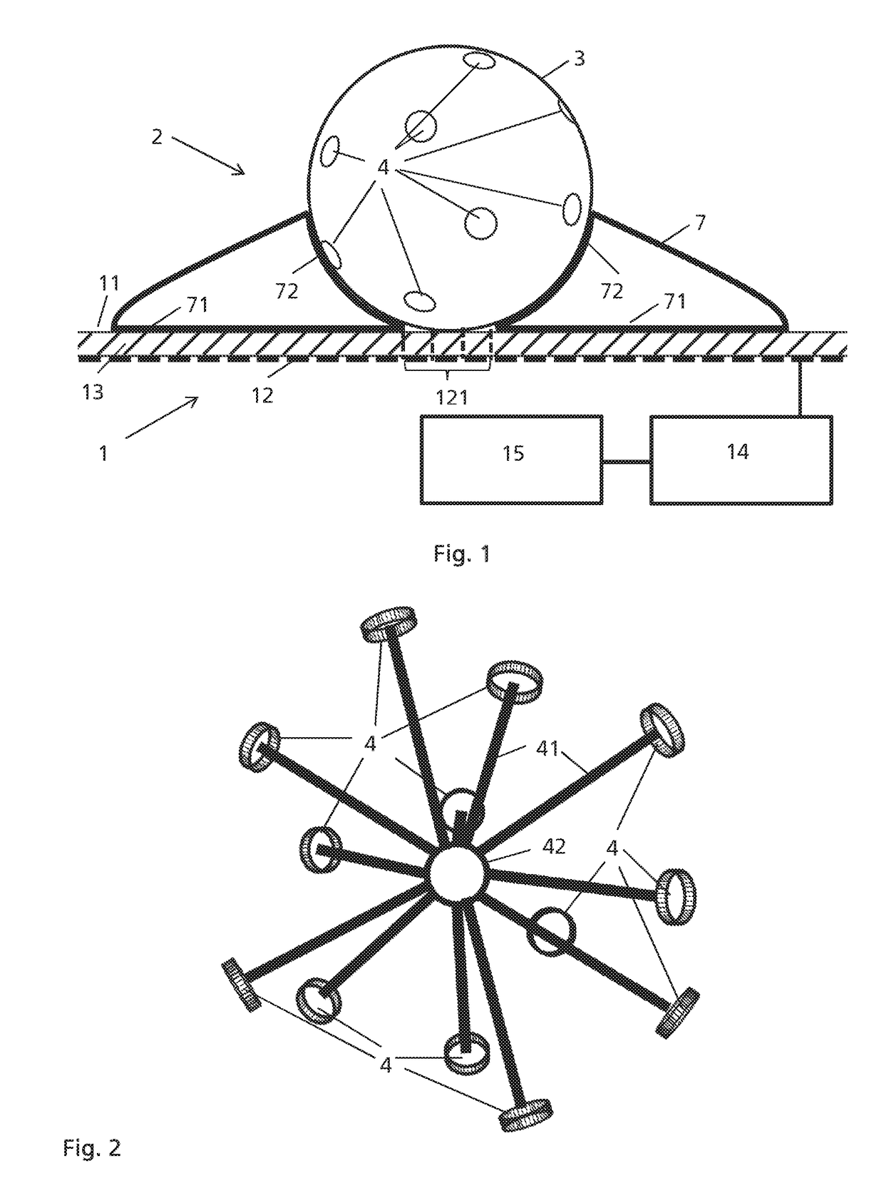 Trackball for touch sensor