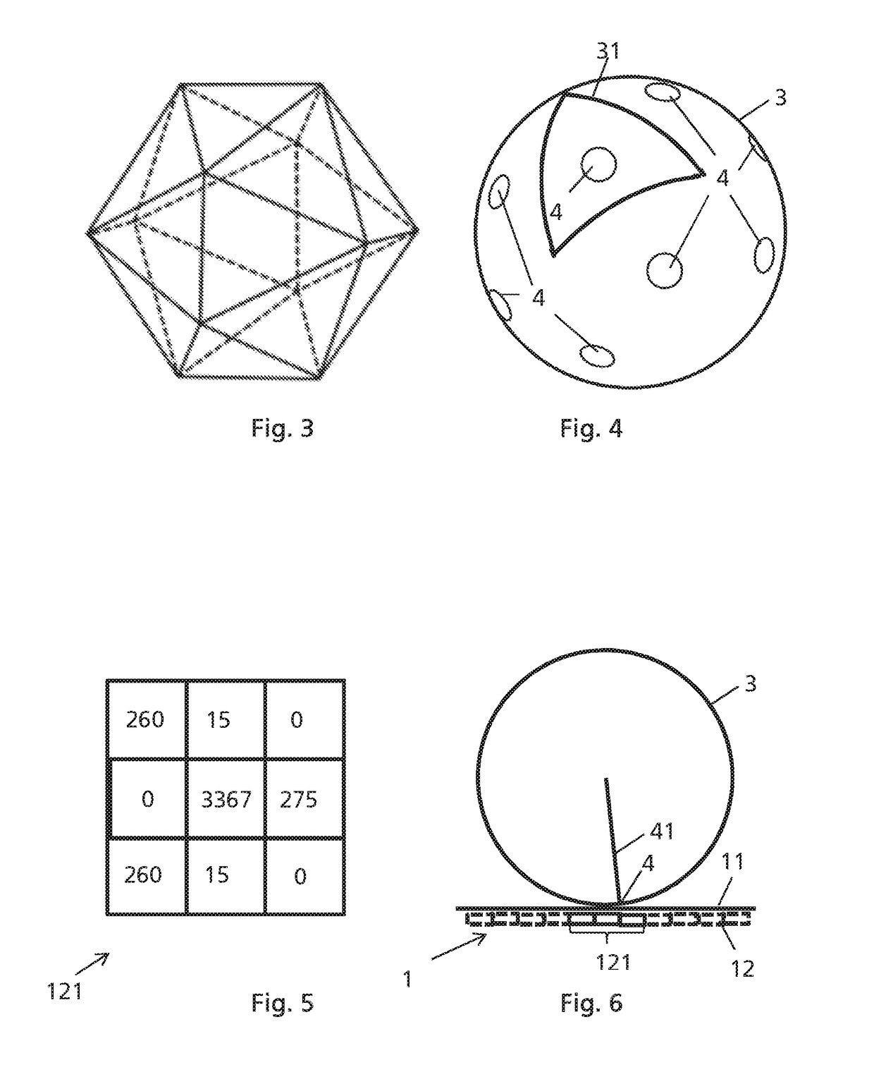 Trackball for touch sensor