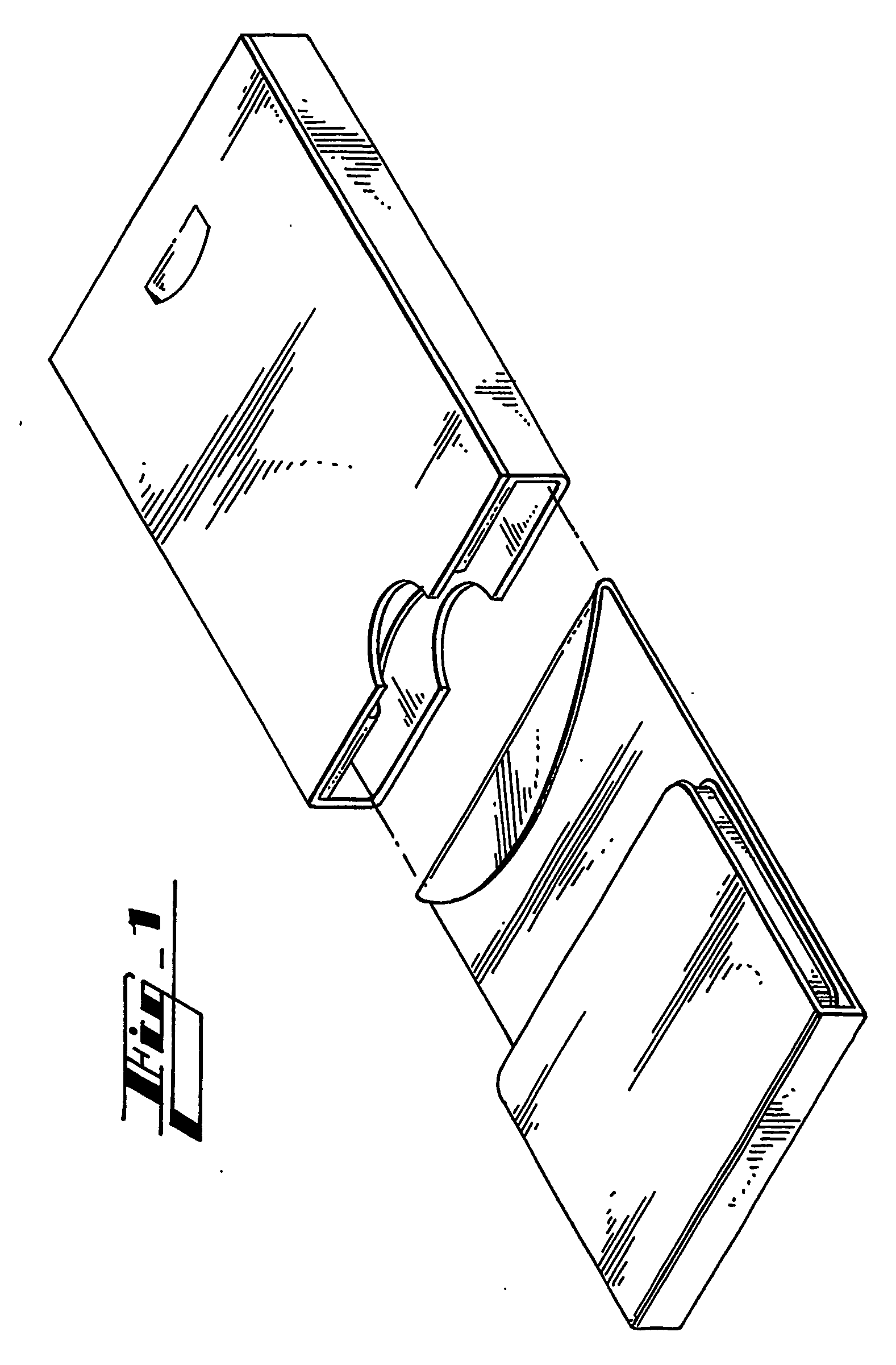 Lockable Container with Inner Tray