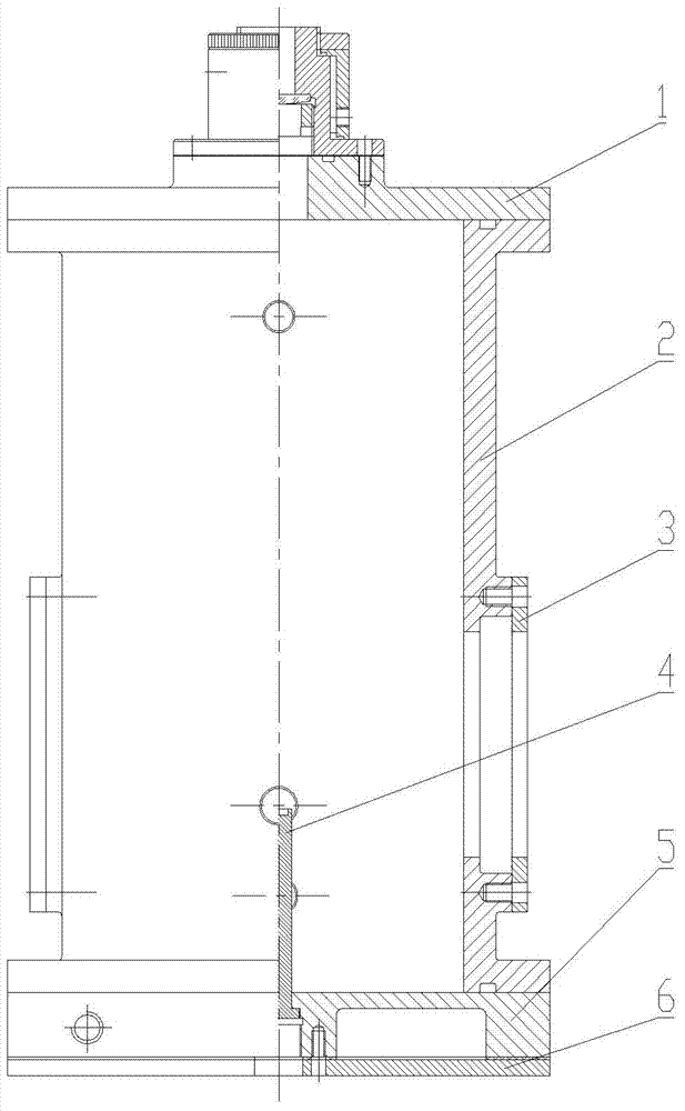 High-pressure adjustable-temperature laser ignition experimental device