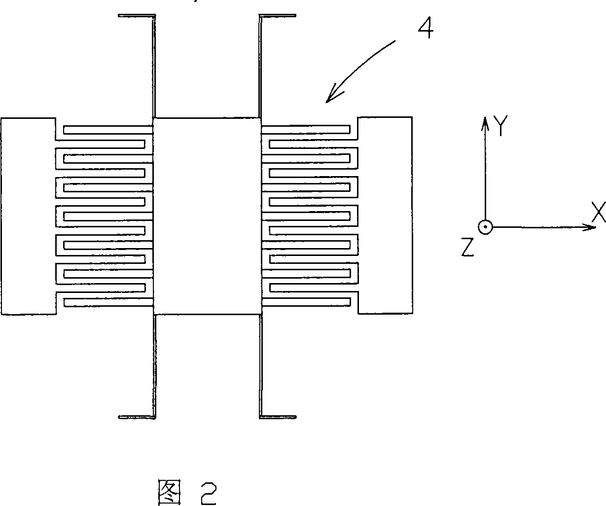 Microelectromechanical photoconductive interference gyro