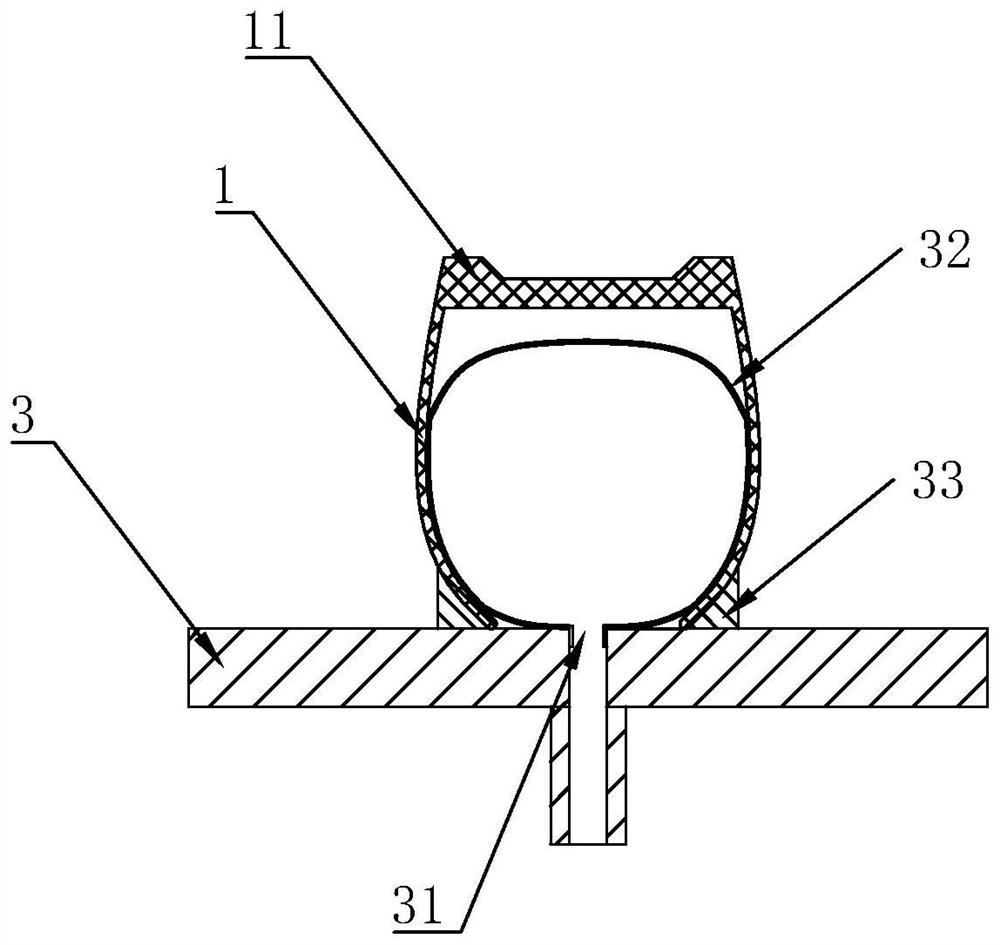 Integrated ring foot fine blank cup preparation process