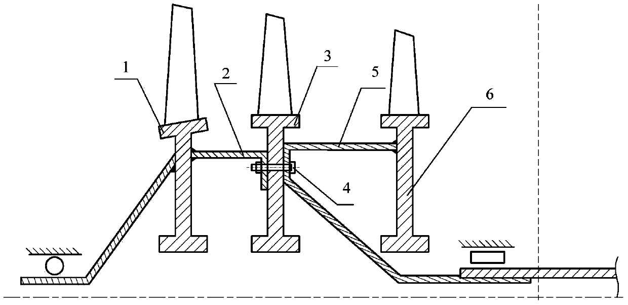 Method for computing bending rigidity of disc and drum combination interface of rotor of aero-engine