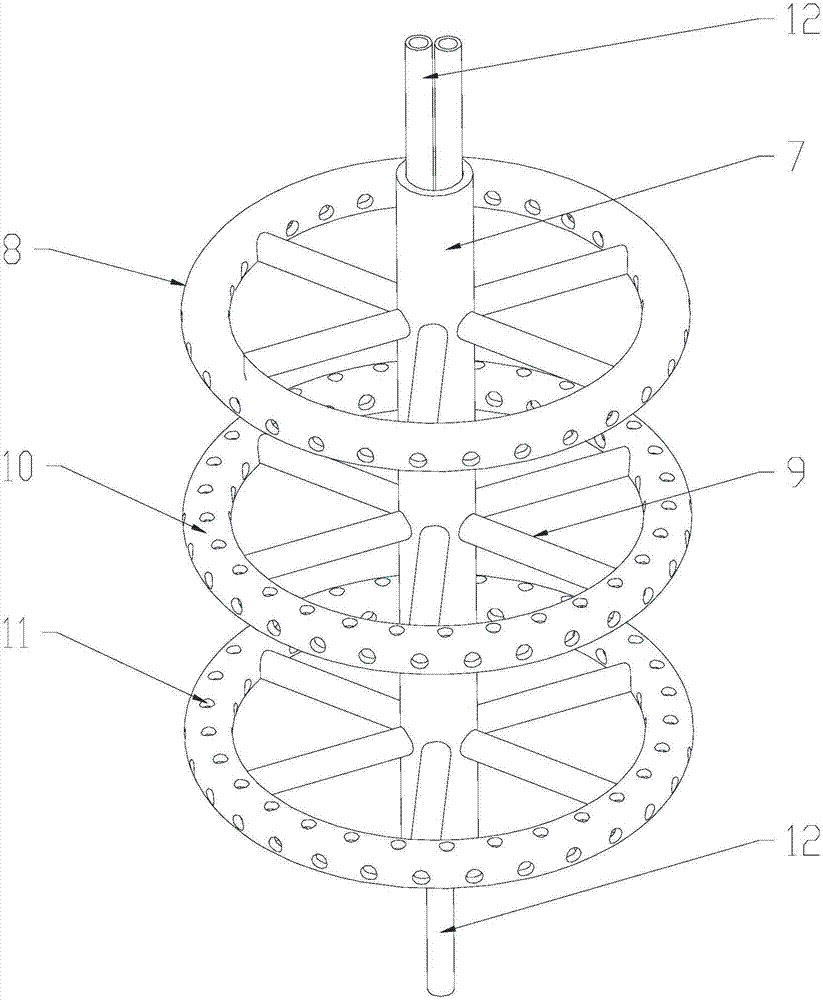 Drying apparatus for chemical fiber yarns