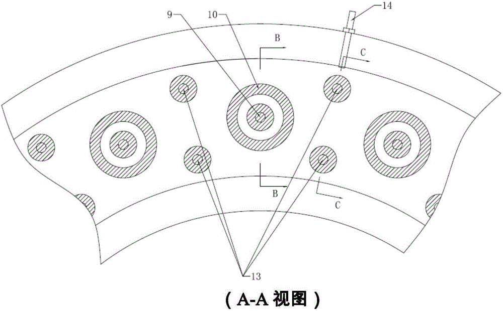 Classified combustion chamber adopting multi-point injection combustion stabilization classes for improving combustion stability