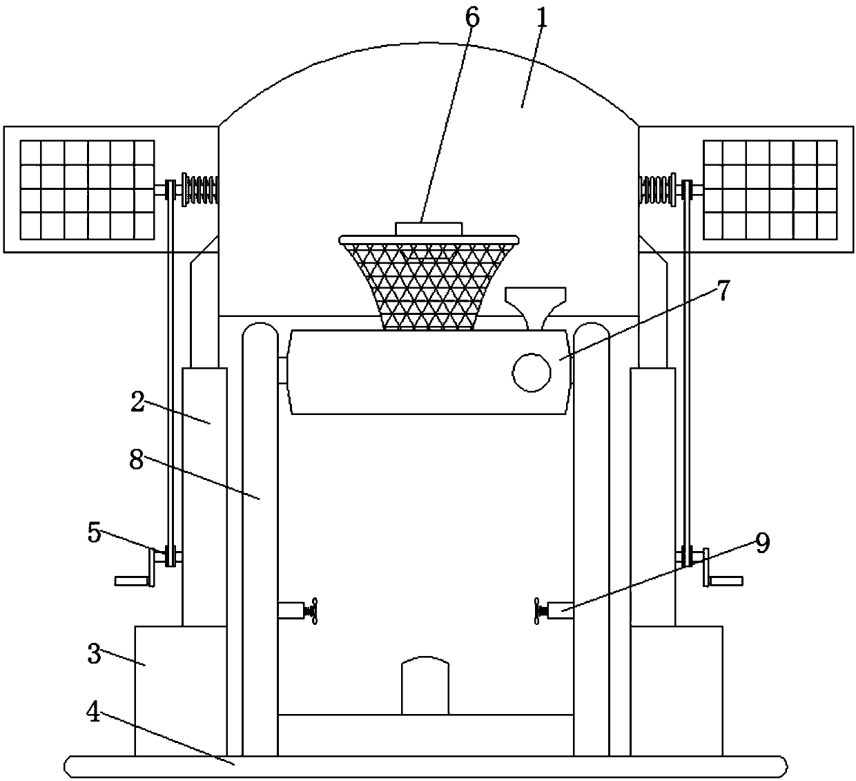 Environment-friendly shooting device for basketball training