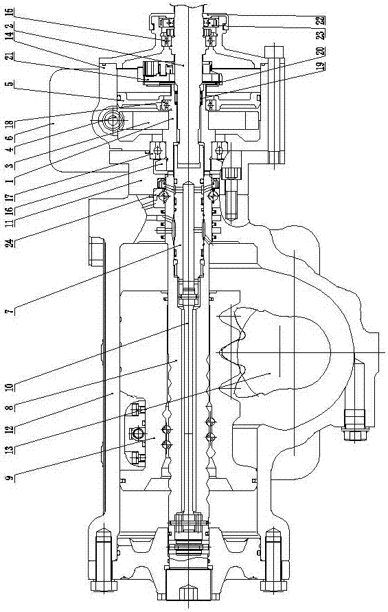 An electrohydraulic steering device for commercial vehicles