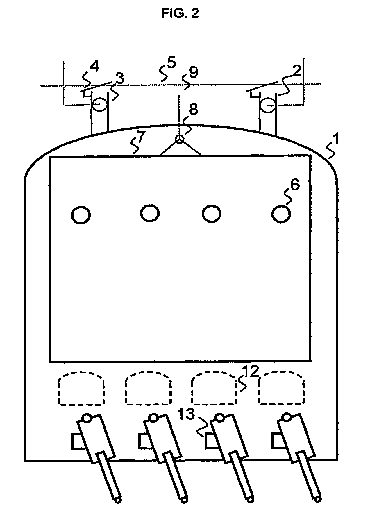 Device for feeding combustion air or gas influencing coal carbonization into the upper area of coke ovens