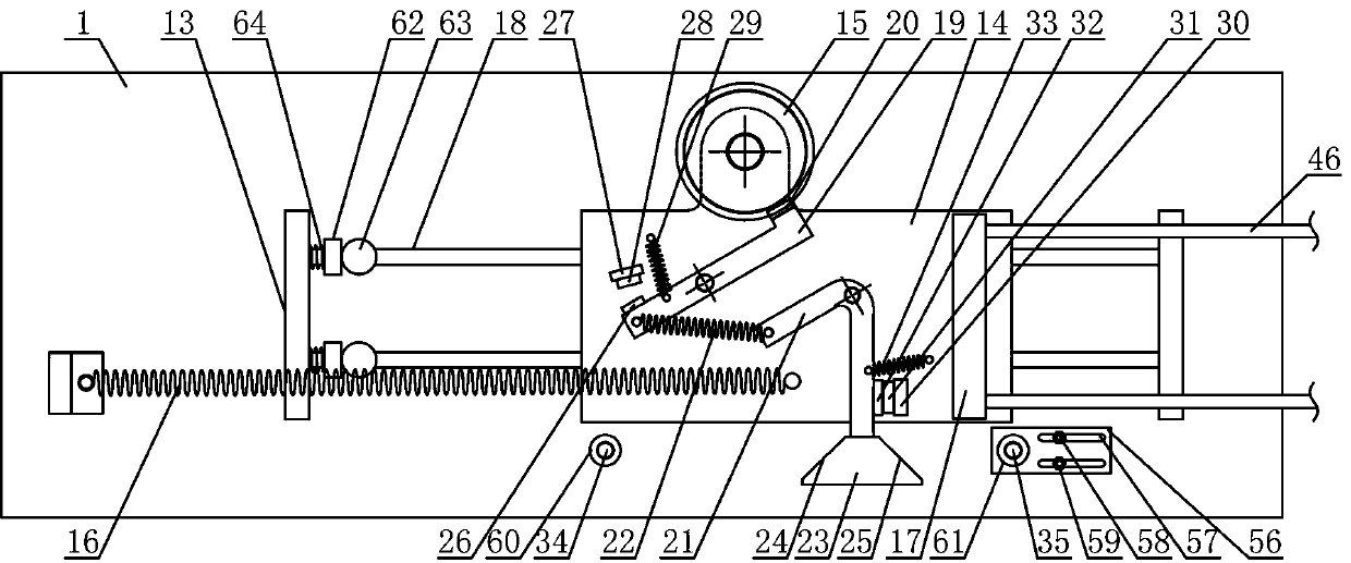 Fixed-range pulling device for textile yarns