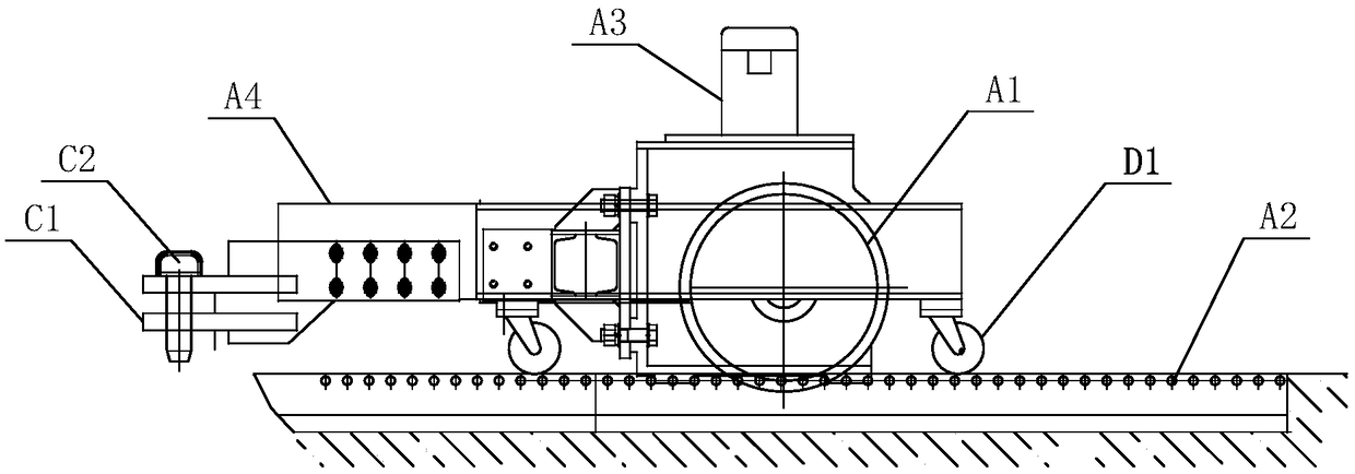 A transformer or capacitor vacuum oiling system