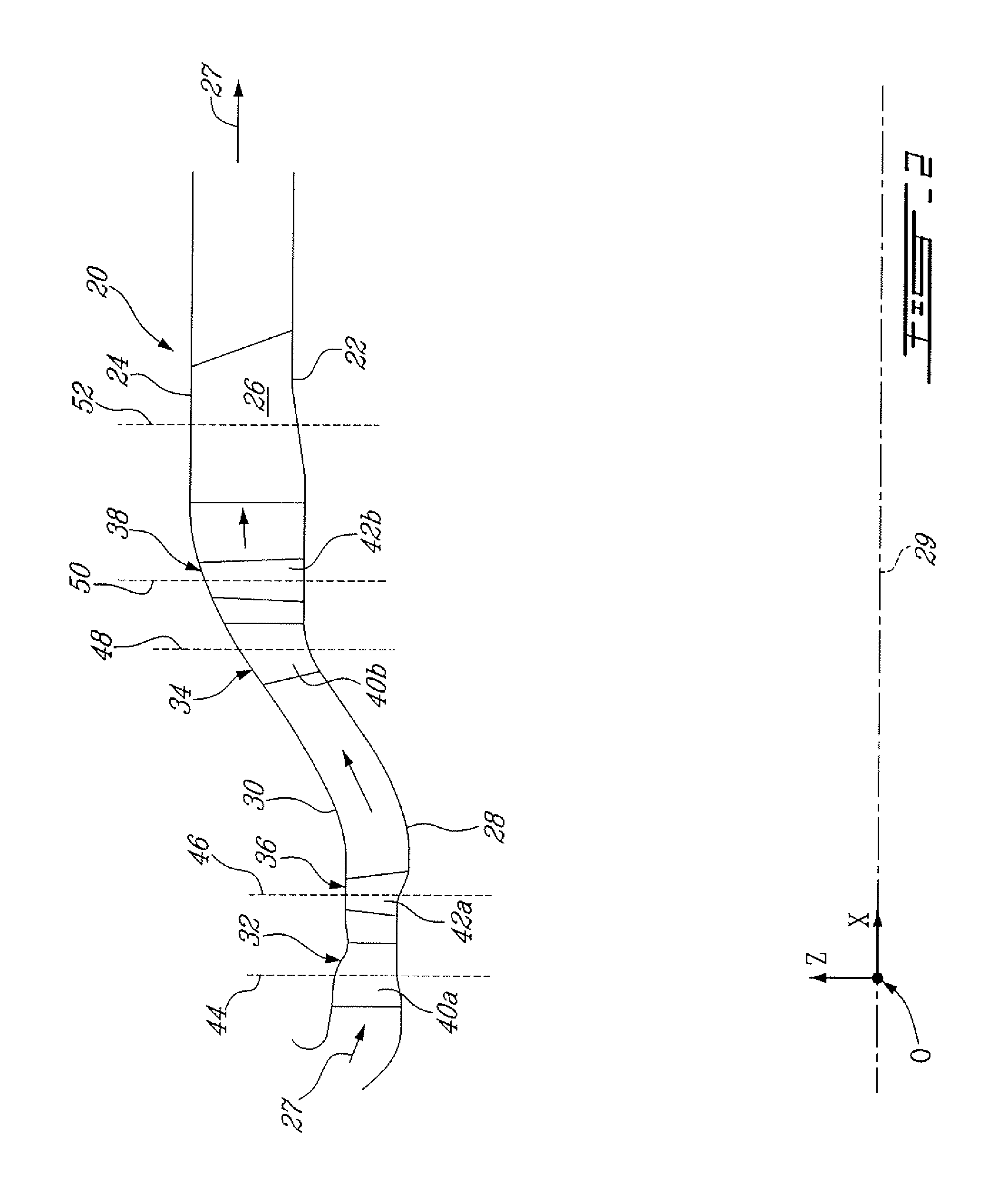 Hp turbine vane airfoil profile