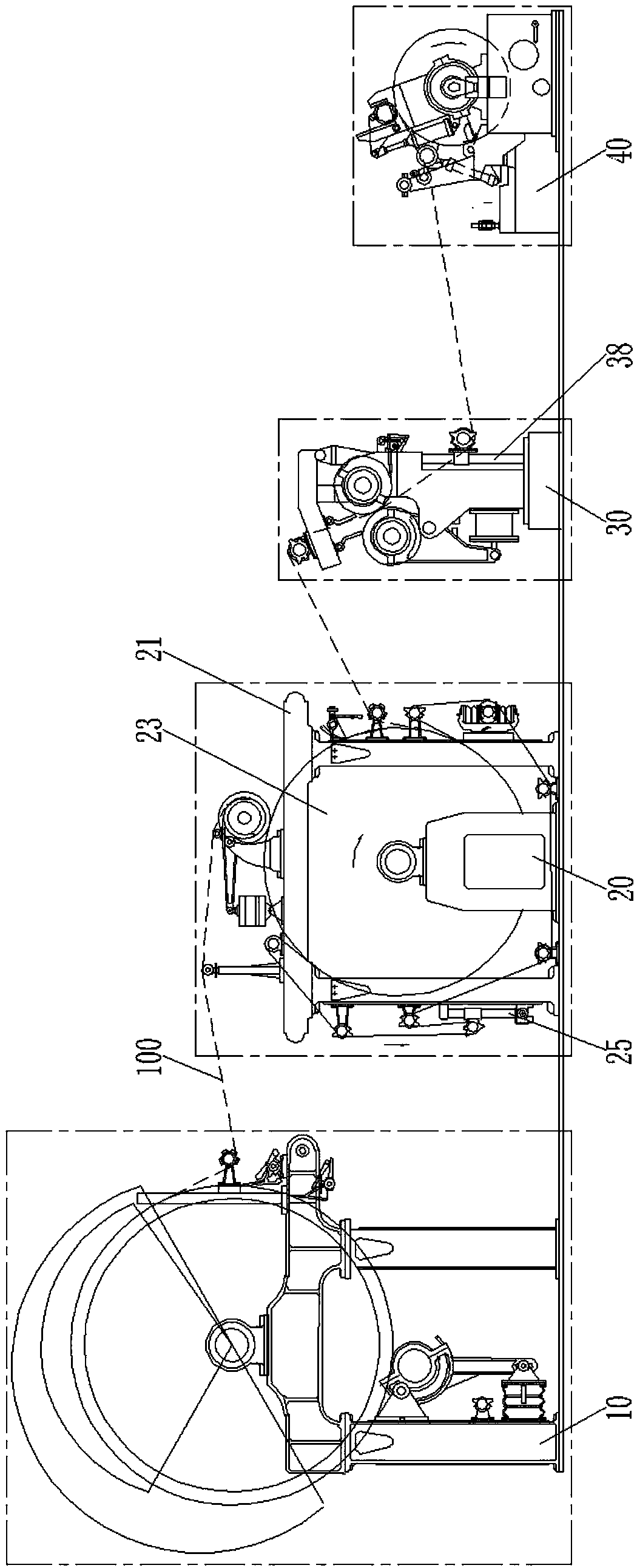 A double-sided polishing device for steel coils