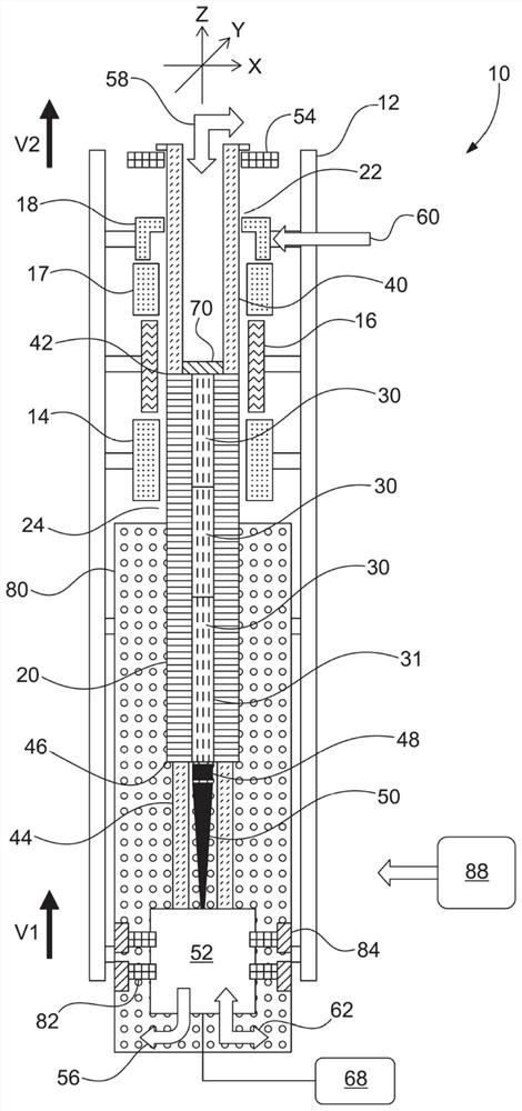 Automated large outer diameter preform tipping process and resulting glass preform