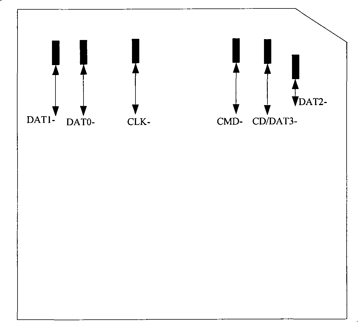 Flash memory card and its card-reading apparatus socket and data-transmission method