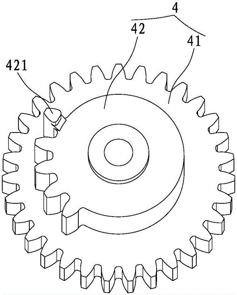 Operation module for small-sized air switch