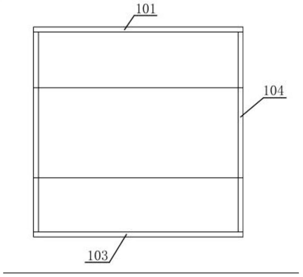 Reserved hole anti-leakage treatment process and wall-penetrating cantilever scaffold profile steel