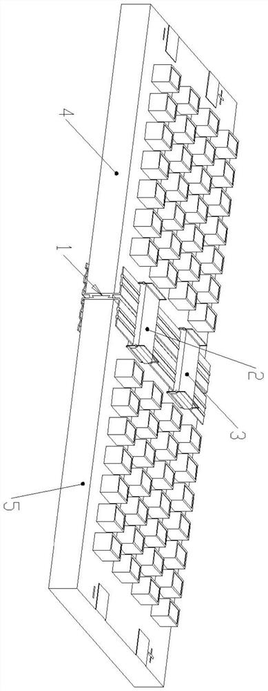 A fast connection fixture for led aluminum substrate and its working method