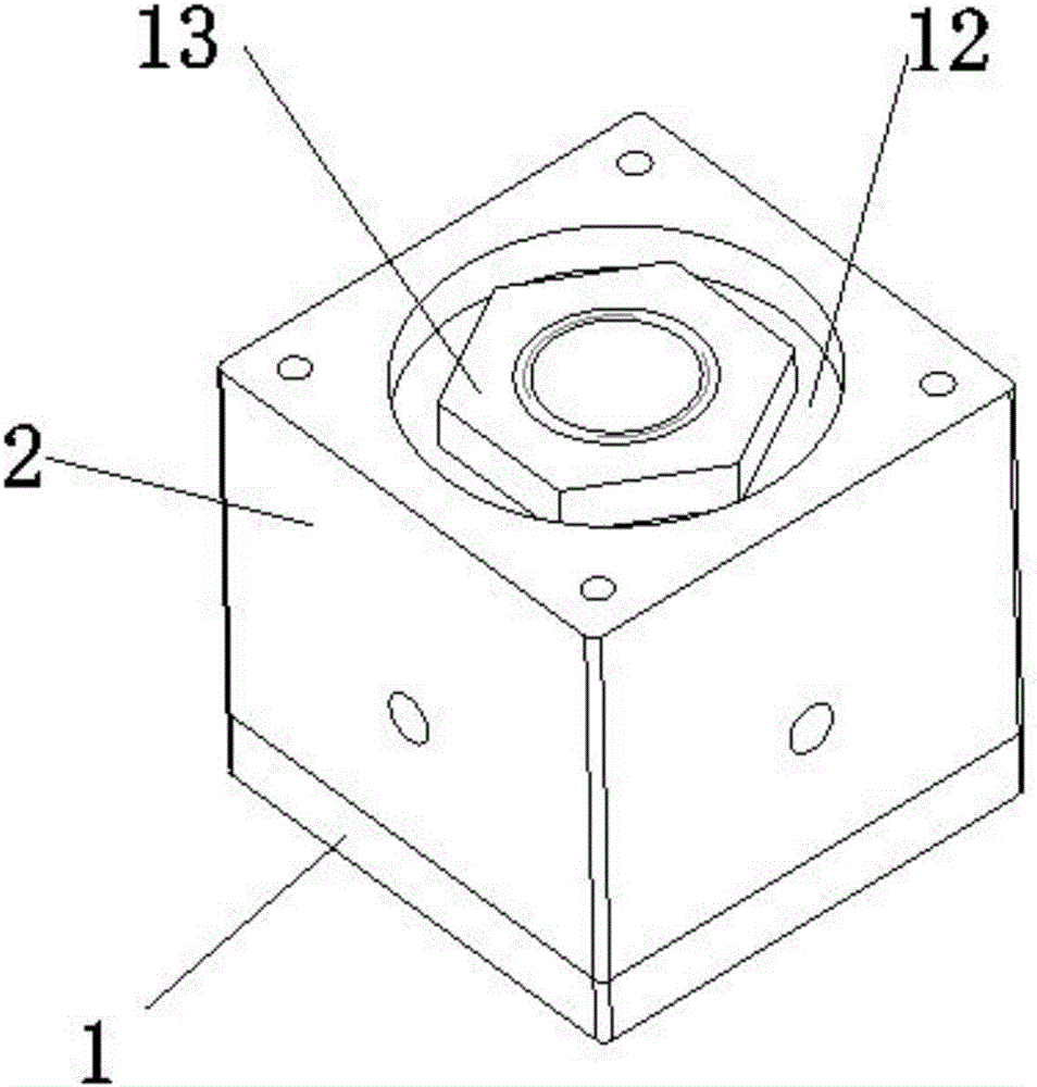 Circulating water bath high-temperature micro etching visualization clamping model and use method thereof