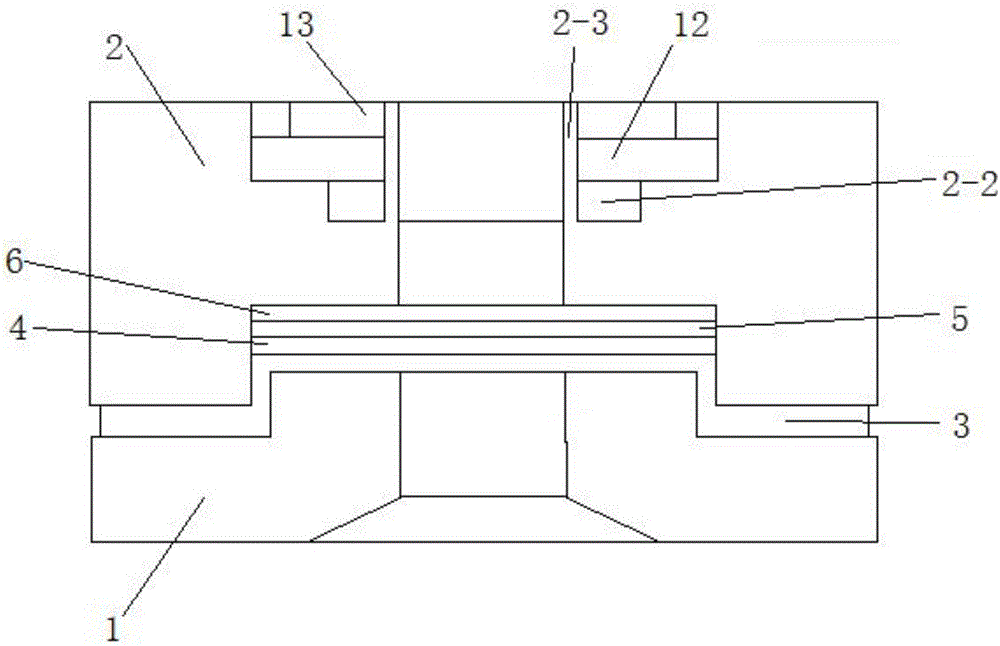 Circulating water bath high-temperature micro etching visualization clamping model and use method thereof