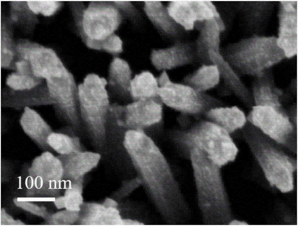 Pd quantum dot-modified TiO2 nanorod-based photoelectric chemical analysis method and application thereof