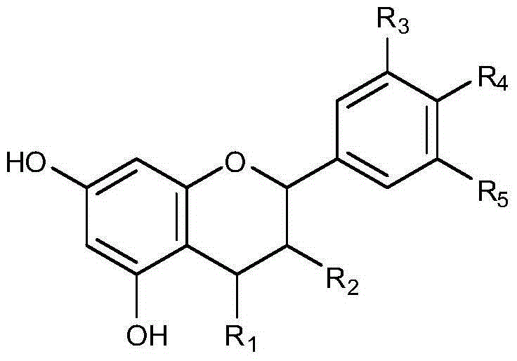 Application of flavan compound in preparing anti-complement medicines