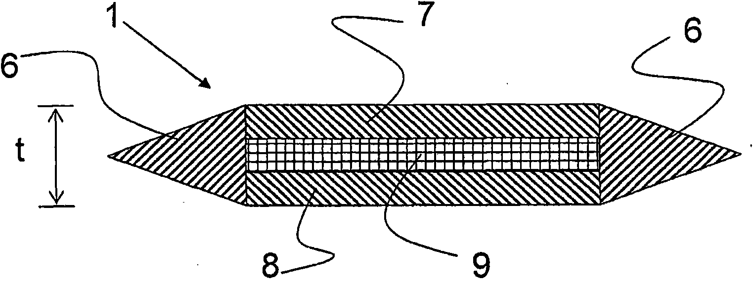 Strip for connecting and/or sealing a joint