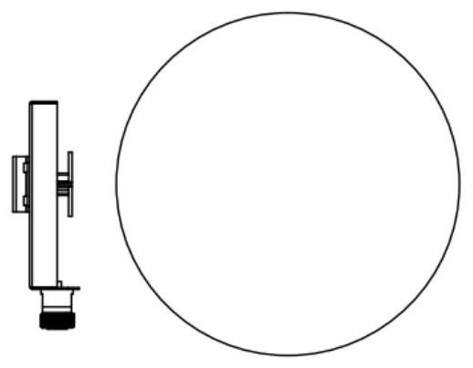 A kind of manufacturing method of artificial dielectric multi-layer ball lens