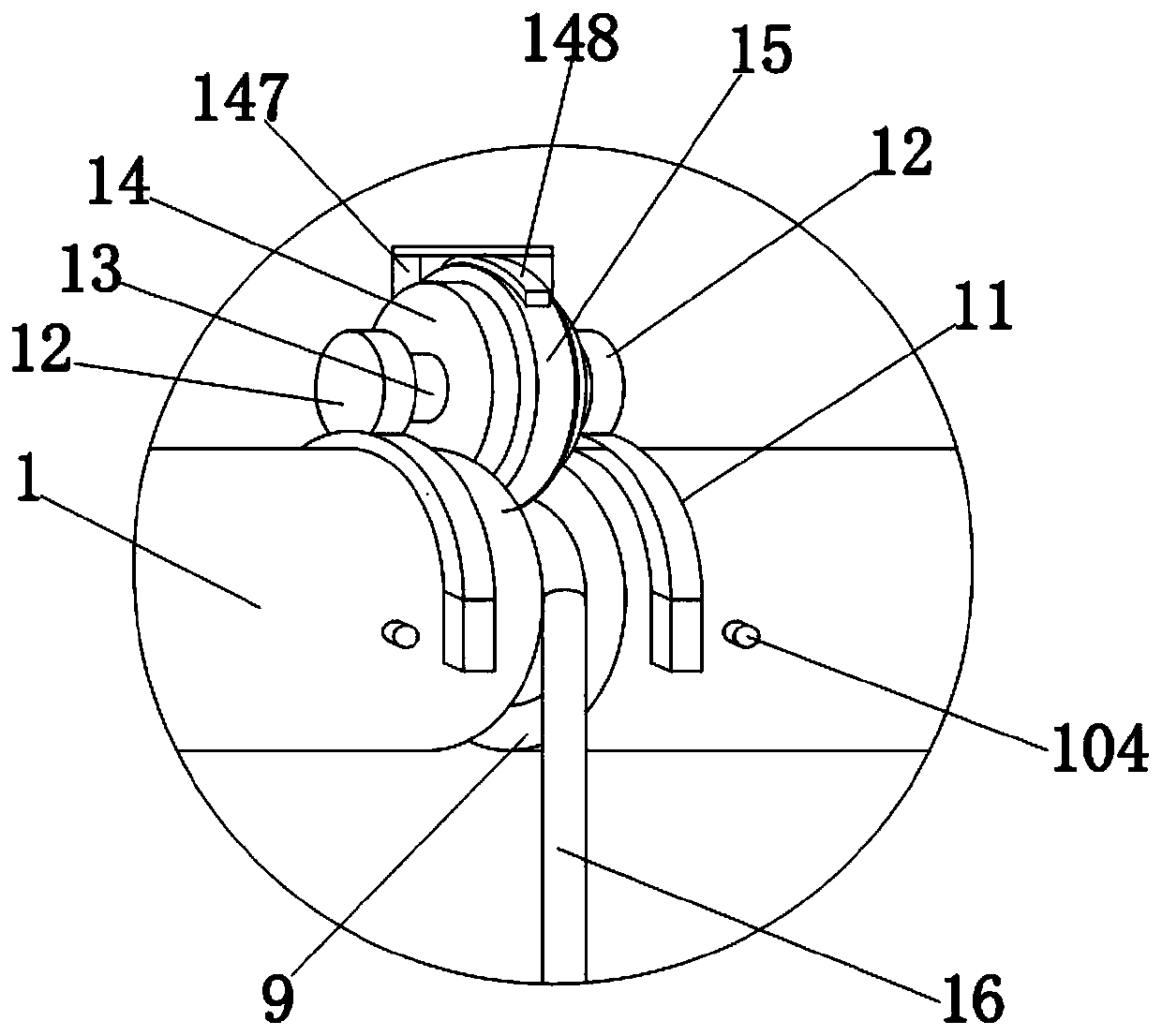 Portable lifting device for building power tower