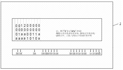 Drawing-type scale device for esophageal squamous carcinoma TNM staging