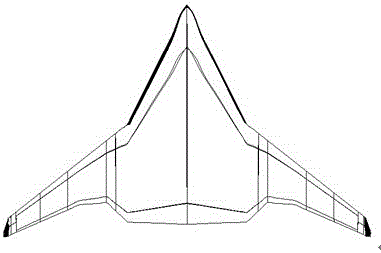 An inlet lip that can enhance and adjust the directional stability of a tailless layout aircraft