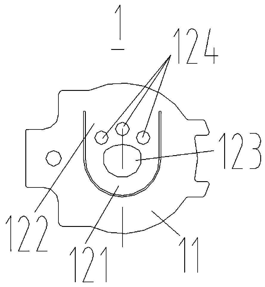 Compressor gas valve set, compressor and refrigerator