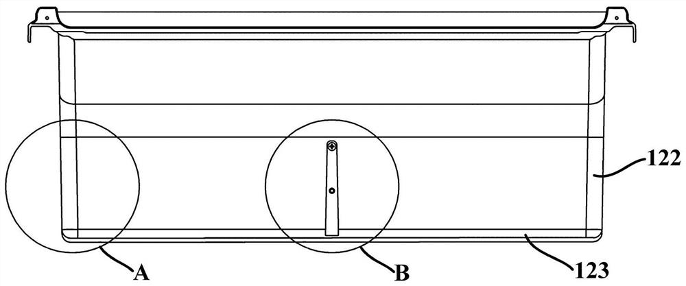 Drawers and refrigerators for refrigerators