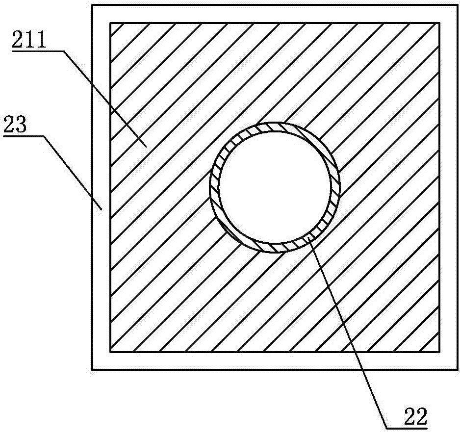 Wall surface greening device