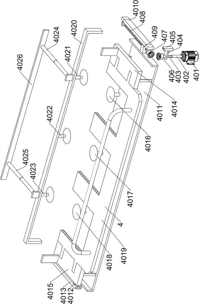 Eye pad packing device capable of preventing double-folding and stacking