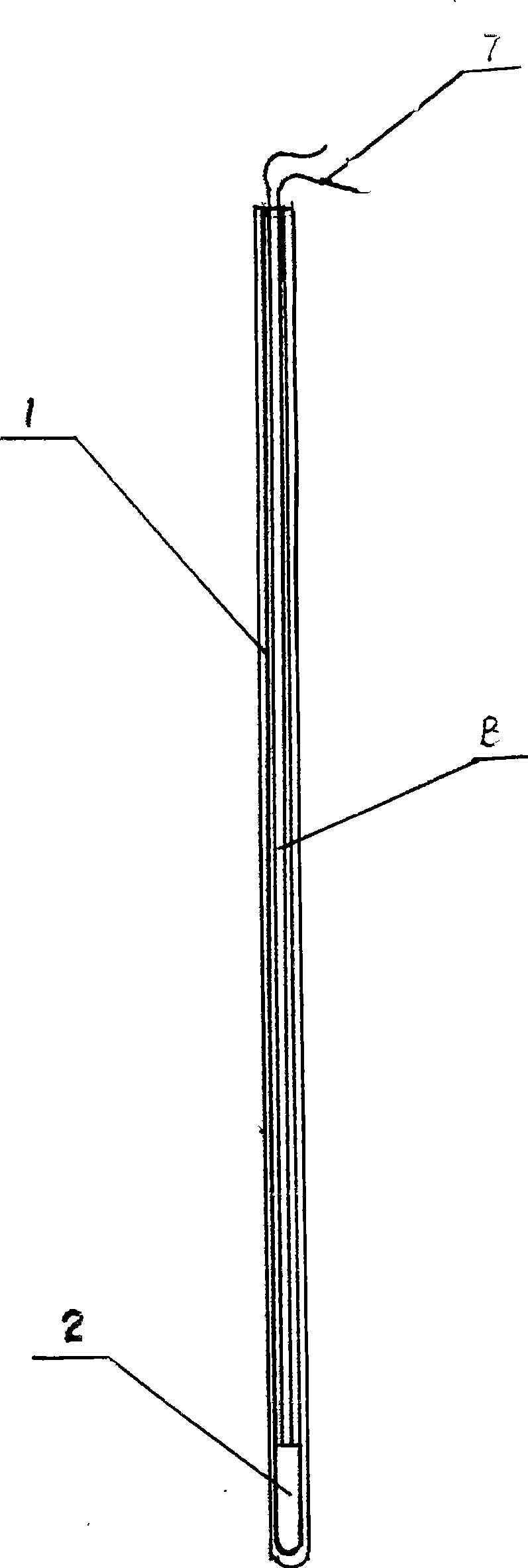 Disposable uterine cavity and vagina visual combination probe