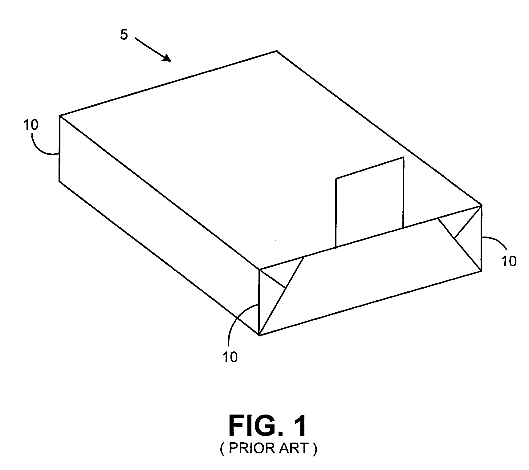 Tamper barrier enclosure with corner protection