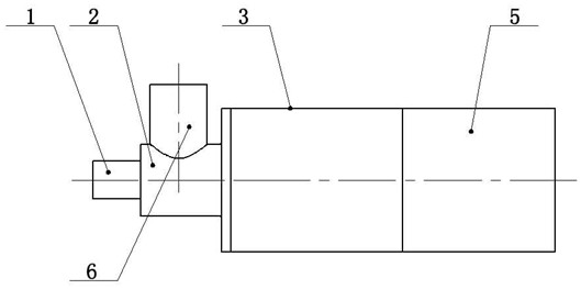 Continuous rotation detonation ramjet engine capable of supplying oil and gas in radial direction