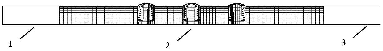 Intra-channel flow field reconstruction method based on structured grid