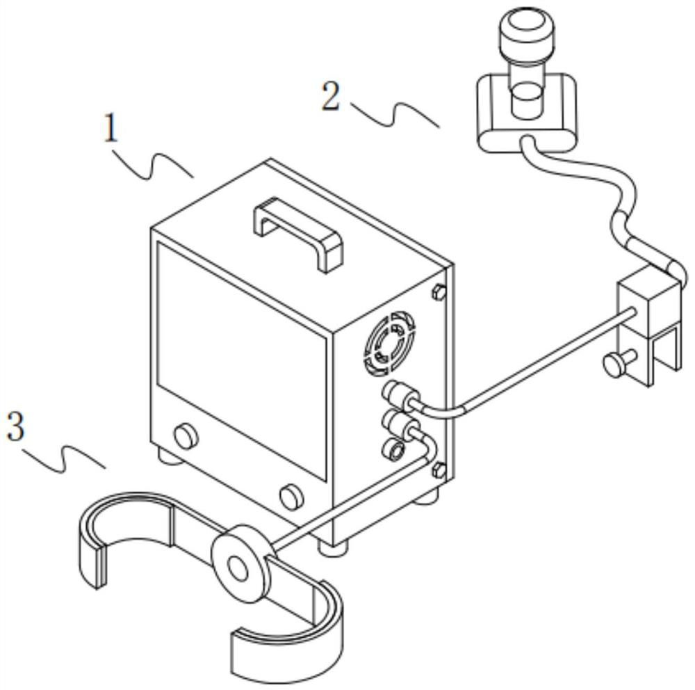 A device for monitoring blood supply of lower extremities