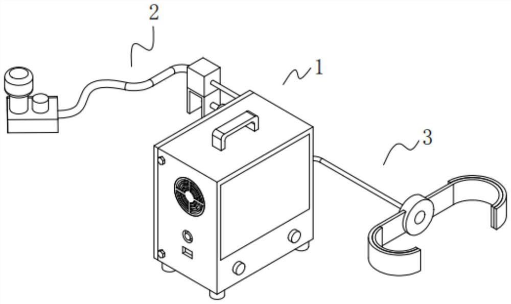 A device for monitoring blood supply of lower extremities