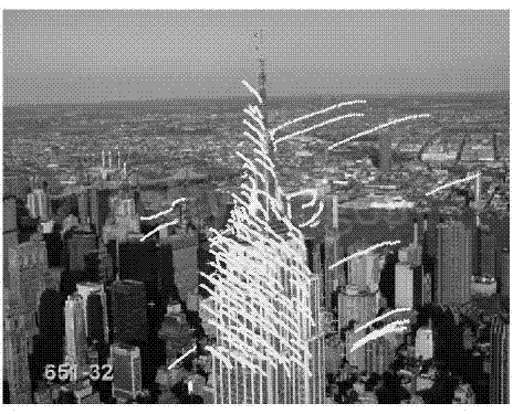 Characteristic point optimization method for three-dimensional reconstruction of video scene