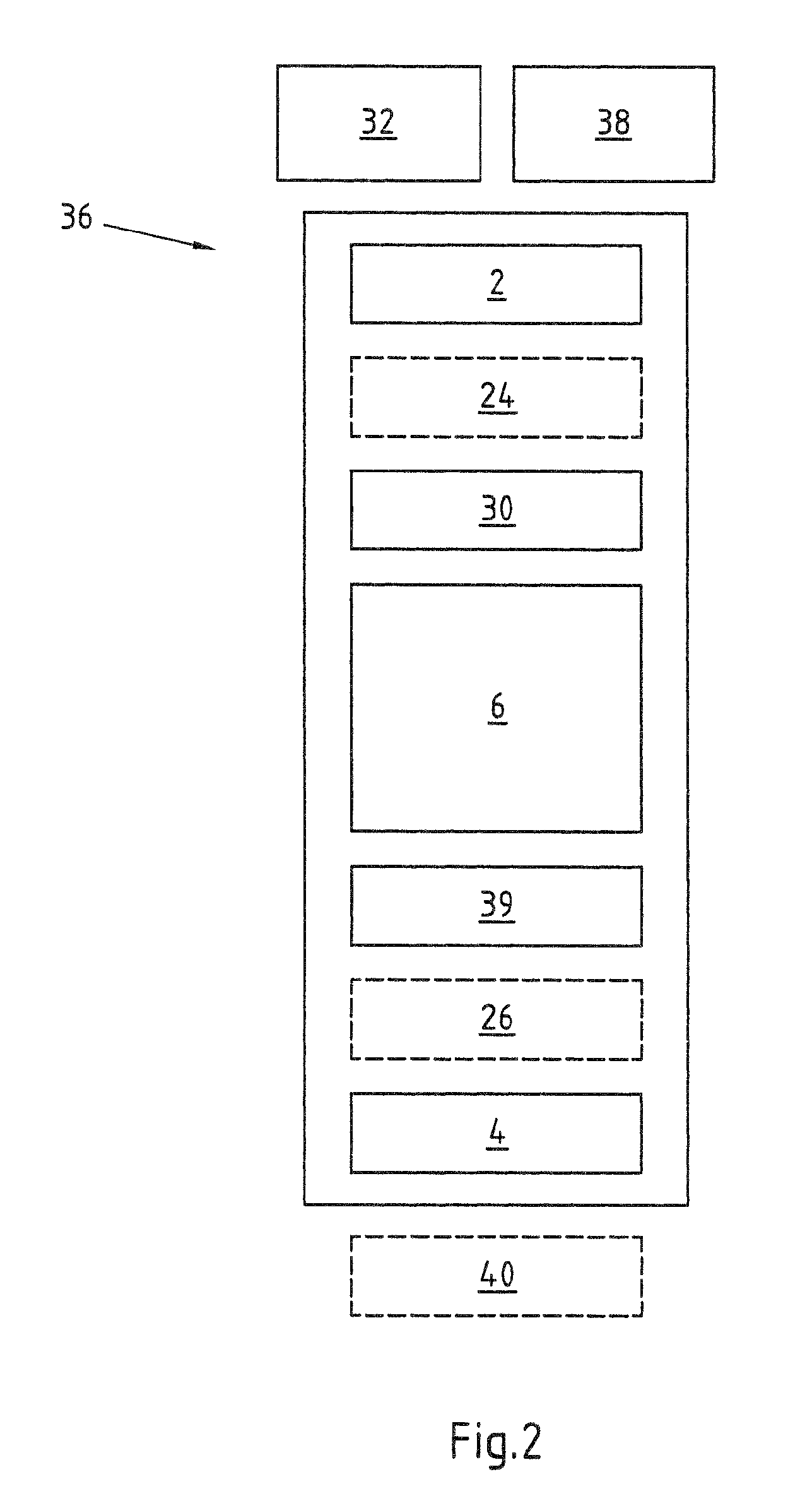 Switchgear cabinet arrangement of a device for producing electric energy