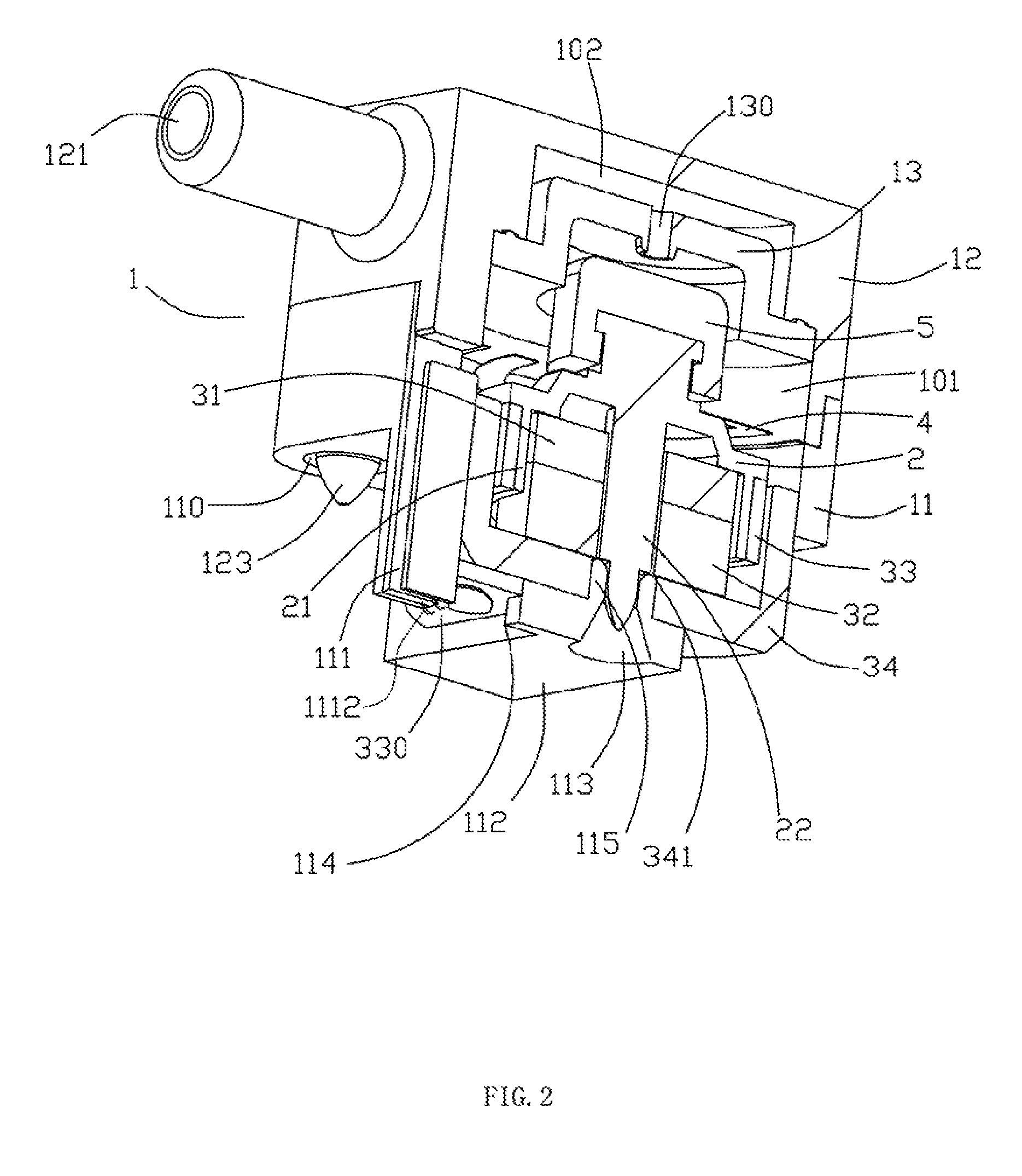 Electromagnetic linear valve